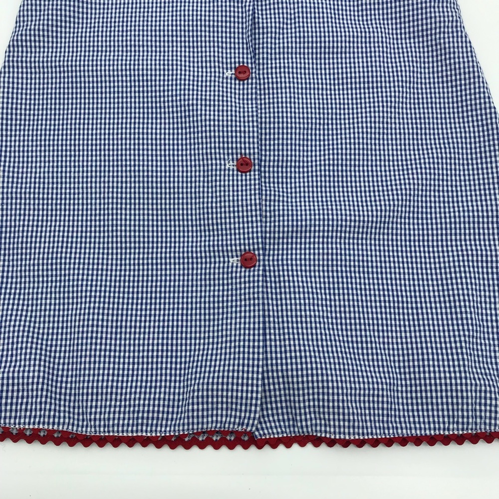 Vintage Gingham Dress with cute embroidery - Picture 5 of 6
